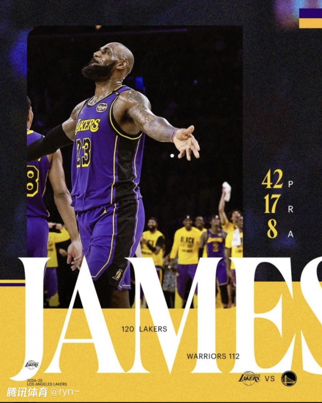 关于詹姆斯超神表现引围观，湖人再次发出夺冠豪言的信息