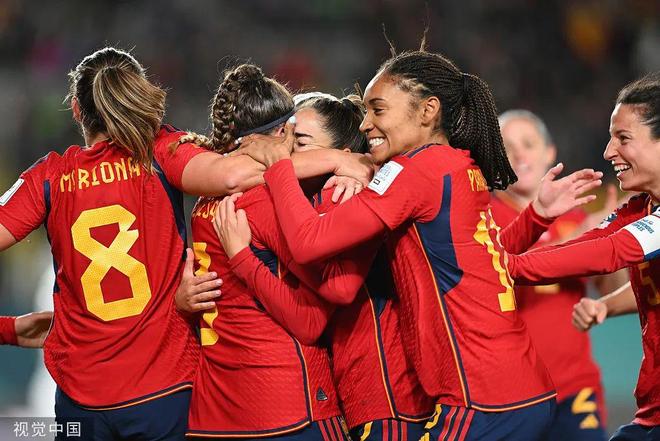 包含西班牙女足赛场上的精彩瞬间被记录的词条